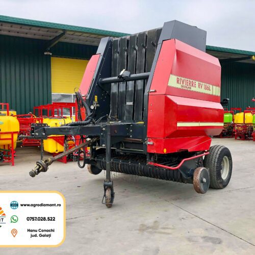 Rivierre Greenland RV186L - Ață - 80CP - Presa baloți rotunzi