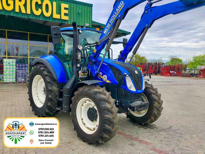 New Holland T5 120 Electro Command - 120CP - 4X4 - 2018 - 4.950h