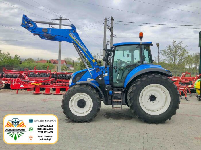 New Holland T5 120 Electro Command - 120CP - 4X4 - 2018 - 4.950h - imagine 5