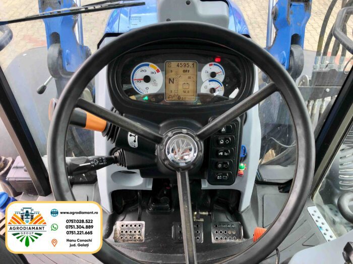 New Holland T5 120 Electro Command - 120CP - 4X4 - 2018 - 4.950h - imagine 7