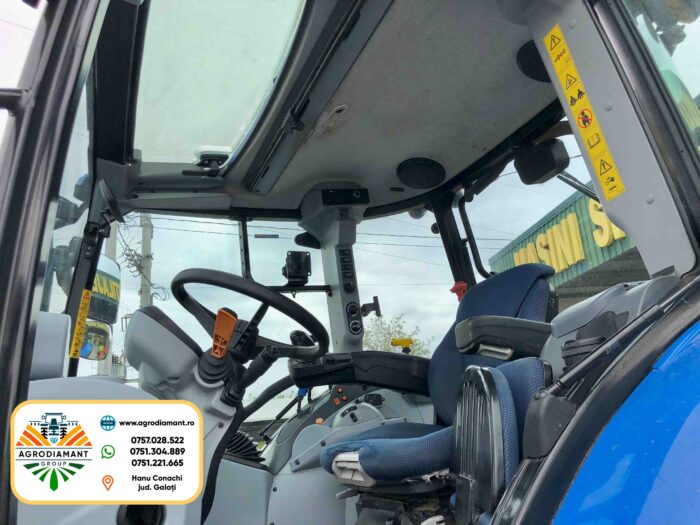 New Holland T5 120 Electro Command - 120CP - 4X4 - 2018 - 4.950h - imagine 9
