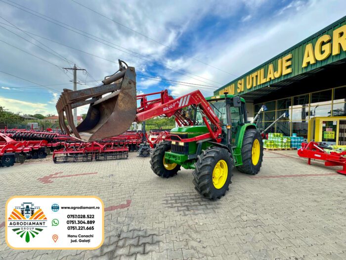 John Deere 6200A - 90CP - 4X4 - 1995 - 13.800h - imagine 2