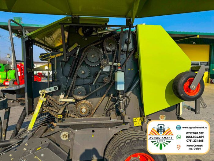 Claas ROLLANT 350 ROTOCUT - 2010 - Plasă - 120CP - Presa baloți rotunzi - imagine 12