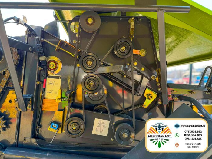 Claas ROLLANT 350 ROTOCUT - 2010 - Plasă - 120CP - Presa baloți rotunzi - imagine 8