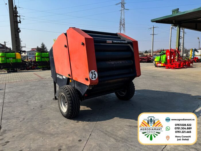 Deutz-Fahr GP220 - Ață - 60CP - Presa baloți rotunzi - imagine 2