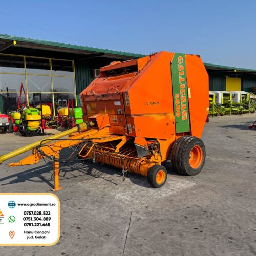 GALLIGNANI 8600 - Ață - 70CP - Presa baloți rotunzi