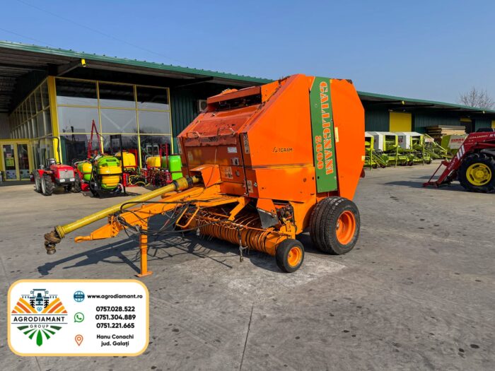 GALLIGNANI 8600 - Ață - 70CP - Presa baloți rotunzi