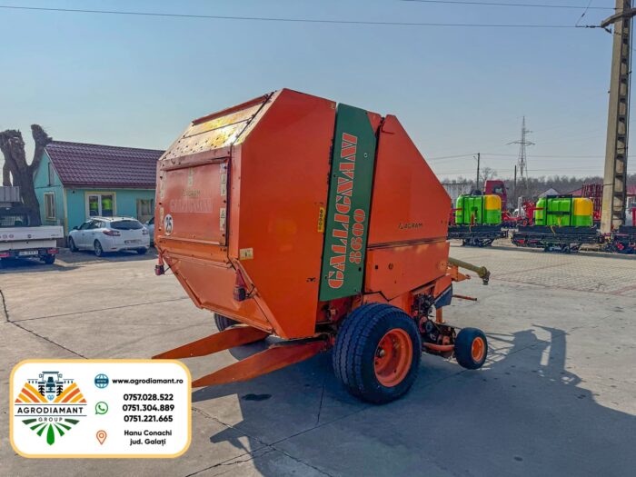 GALLIGNANI 8600 - Ață - 70CP - Presa baloți rotunzi - imagine 4