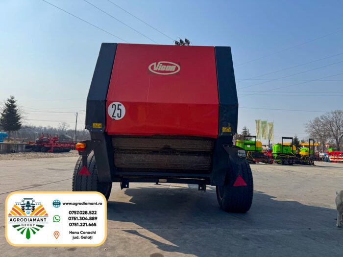 Vicon RF122 - Plasă - 55CP - Presa baloți rotunzi - imagine 3