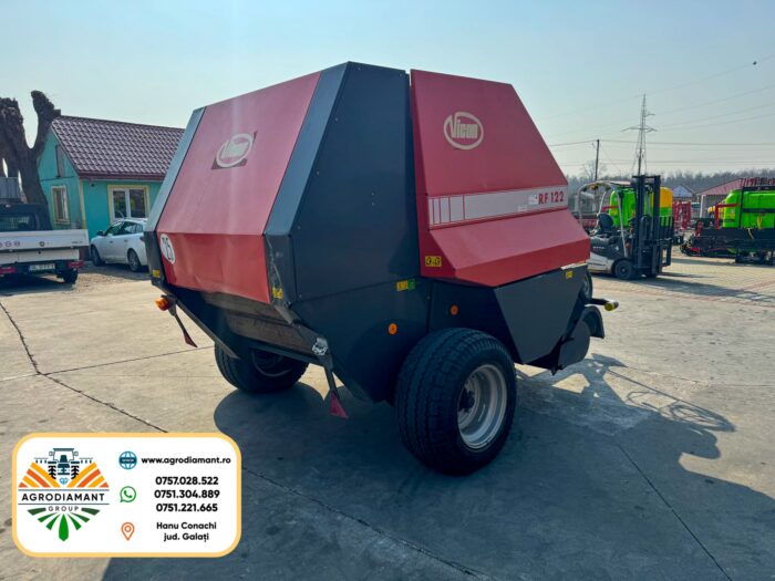 Vicon RF122 - Plasă - 55CP - Presa baloți rotunzi - imagine 10