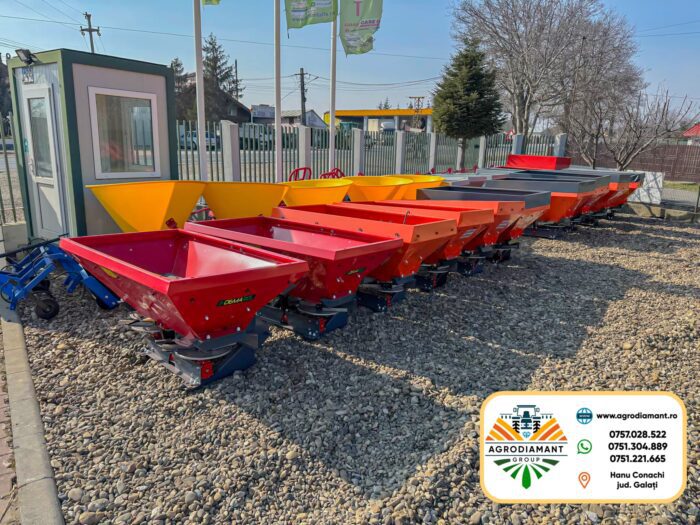 Distribuitor de azot 400 - 1200 litri DEMAROL - cu prelată