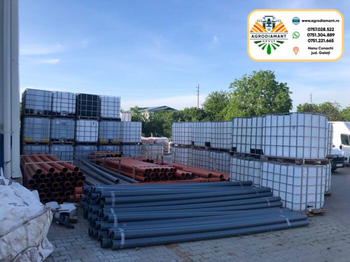 IBC 600L - bazin pentru apă cu cadru metalic - imagine 3