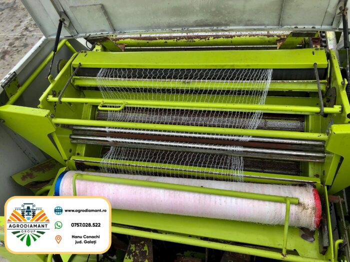 Claas ROLLANT 250 ROTOCUT - Plasă - 80CP - Presa baloți rotunzi - imagine 6