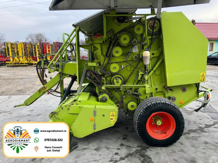 Claas ROLLANT 250 ROTOCUT - Plasă - 80CP - Presa baloți rotunzi - imagine 4