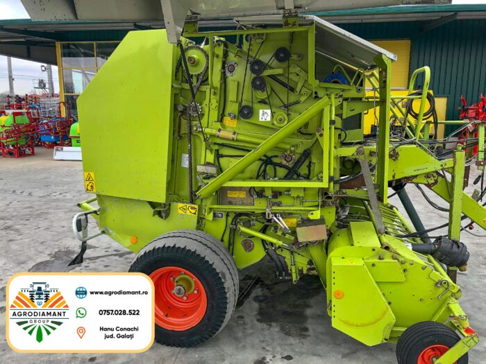 Claas ROLLANT 250 ROTOCUT - Plasă - 80CP - Presa baloți rotunzi - imagine 2