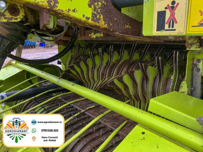 Claas ROLLANT 250 ROTOCUT - Plasă - 80CP - Presa baloți rotunzi - imagine 7
