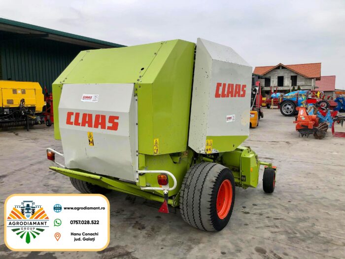 Claas ROLLANT 250 ROTOCUT - Plasă - 80CP - Presa baloți rotunzi - imagine 3