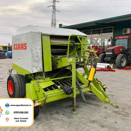 Claas ROLLANT 250 ROTOCUT - Plasă - 80CP - Presa baloți rotunzi