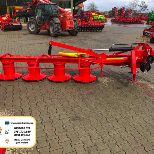 Cositoare rotativă 2.60m - 4 tamburi - LISICKI