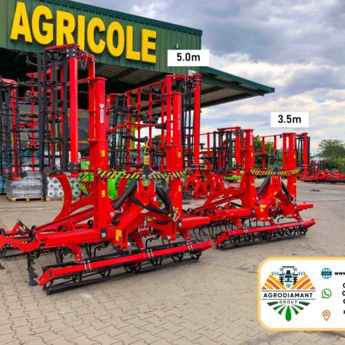 Combinator pliabil hidraulic profesional AKPIL RYLEK XL - lățimi de lucru între 3.5 - 6.0m - tractoare 80-160CP