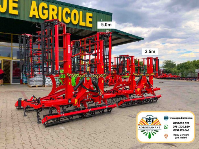 Combinator pliabil hidraulic profesional AKPIL RYLEK XL - lățimi de lucru între 3.5 - 6.0m - tractoare 80-160CP