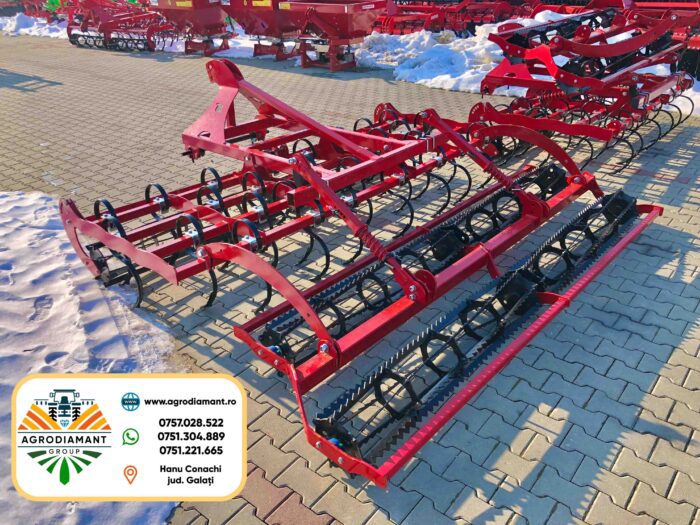 Combinator cu cadru fix STRUMYK - tractoare 50-60CP - 2.5/3.0 metri - imagine 3
