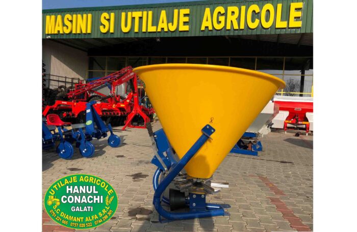 Utilaj de împrăștiat îngrășăminte 500L stil coif - imagine 3