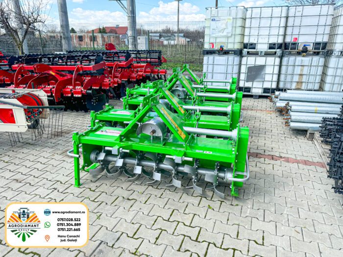 Freză agricolă BOMET VIRGO - lățimi de lucru între 1.2 - 2.0 metri