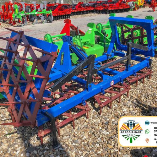 Grapă 5m cu colți ecologică DEMAROL