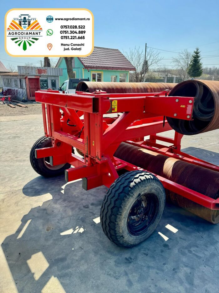Tăvălug pentru tasarea solului QUIVOGNE 9.2m - full hidraulic - 1999 - imagine 4