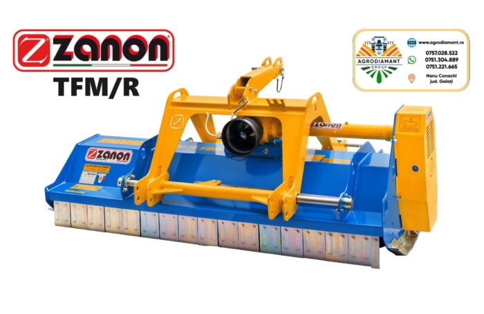 ZANON TFM/R - Tocător frontal și posterior de resturi vegetale (ø 3-4cm) - tractoare intre 30 - 80 CP