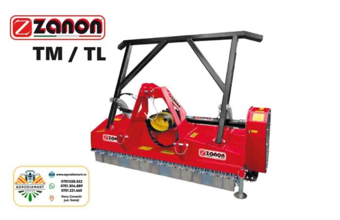 ZANON TM / TL - Tocator forestier (ø 25cm) - tractoare intre 60 - 160CP
