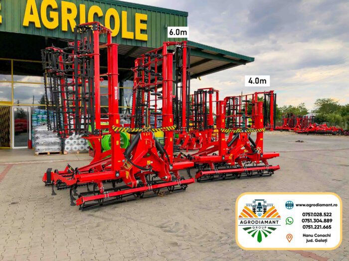 Combinator pliabil hidraulic profesional AKPIL RYLEK XL - lățimi de lucru între 3.5 - 6.0m - tractoare 80-160CP - imagine 2