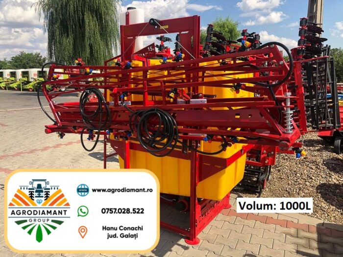 Erbicidatoare purtate 200 - 1000 litri DEMAROL - imagine 2