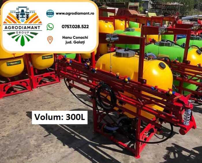 Erbicidatoare purtate 200 - 1000 litri DEMAROL - imagine 5