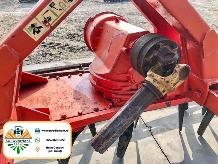 Grapă rotativa KUHN 3.0m + tăvălug coardă - 100CP - Freza rotativă - imagine 6