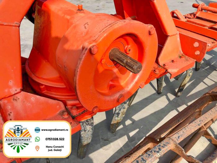Grapă rotativa KUHN 3.0m + tăvălug coardă - 100CP - Freza rotativă - imagine 5