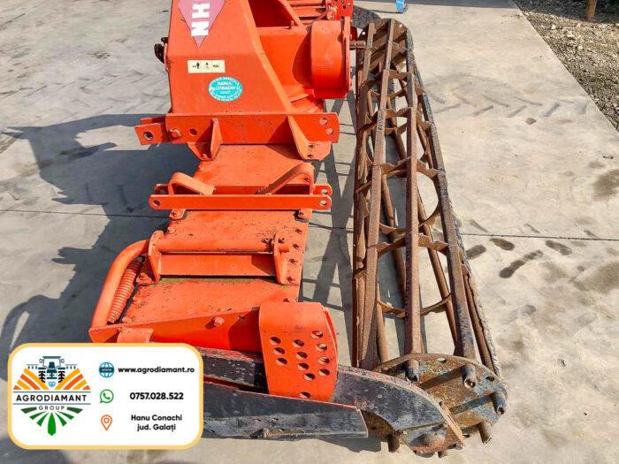 Grapă rotativa KUHN 3.0m + tăvălug coardă - 100CP - Freza rotativă - imagine 3
