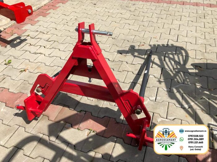 Furca pentru baloti cu prindere la tiranti (posterior tractorului) lungime tepusa 100cm - imagine 2