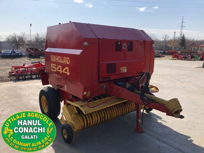 New Holland 544 - Plasa & Ață - 65CP - Presa baloți rotunzi - imagine 10