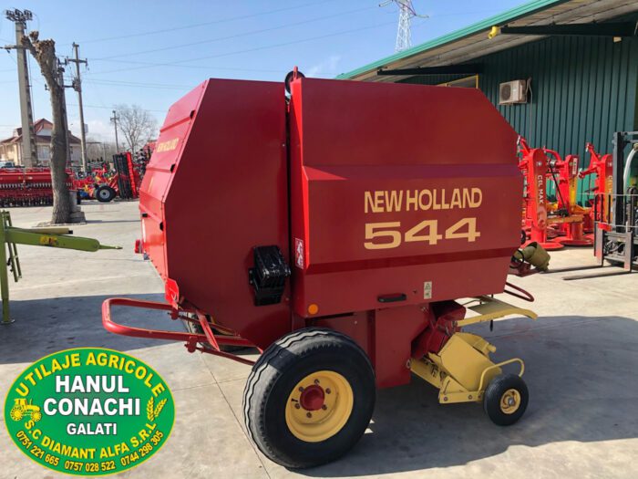 New Holland 544 - Plasa & Ață - 65CP - Presa baloți rotunzi - imagine 5