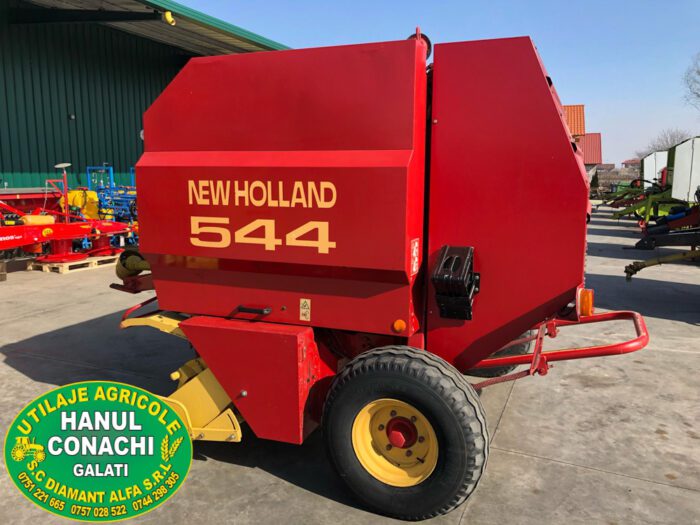 New Holland 544 - Plasa & Ață - 65CP - Presa baloți rotunzi - imagine 6