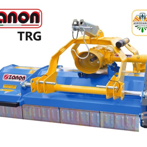 ZANON TRG - Tocător frontal si posterior de resturi vegetale (ø 5cm) - tractoare intre 30 - 90 CP
