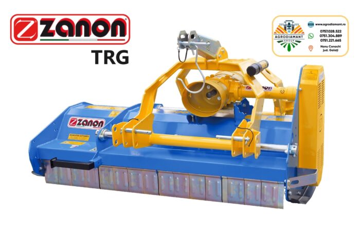 ZANON TRG - Tocător frontal si posterior de resturi vegetale (ø 5cm) - tractoare intre 30 - 90 CP