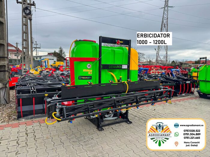 Erbicidatoare purtate 400 - 1200 litri DEMAROL SHOGUN - imagine 4