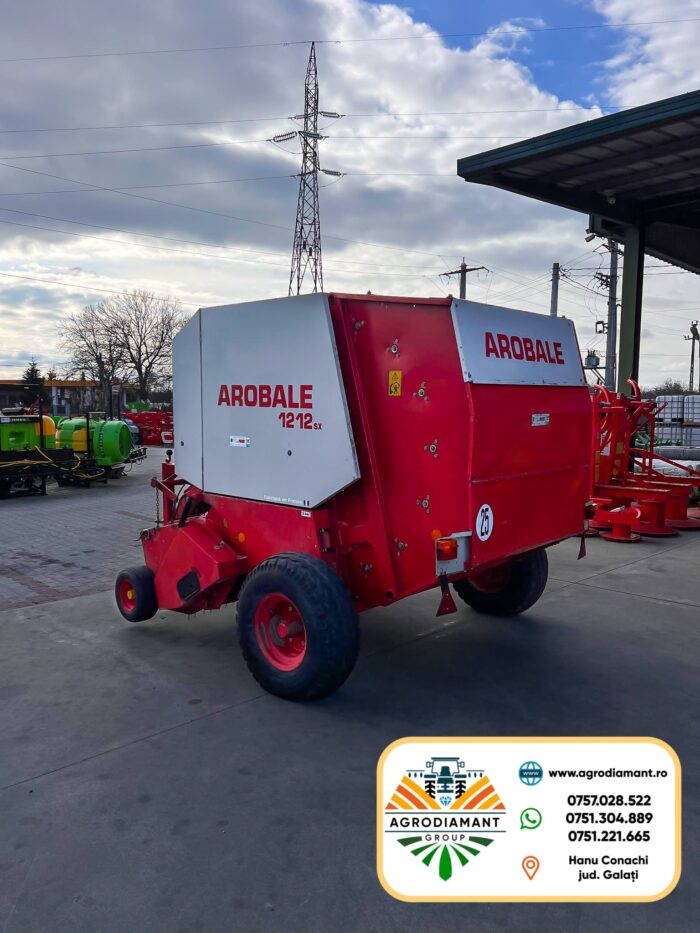 AROBALE 1212SX - Ață - Pick-up 1.8m - 55CP - 1994 - Presa baloți rotunzi - imagine 3