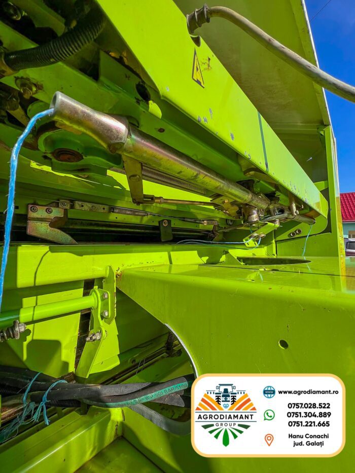 Claas ROLLANT 250 - 2000 - Ață - Pick-up 1.8m - 80CP - Presa baloți rotunzi - imagine 11