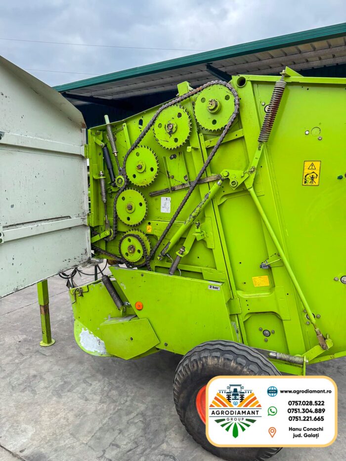 Claas ROLLANT 42 FARMER - Ață - Pick-up 1.4m - 55CP - 1995 - Presa baloți rotunzi - imagine 6