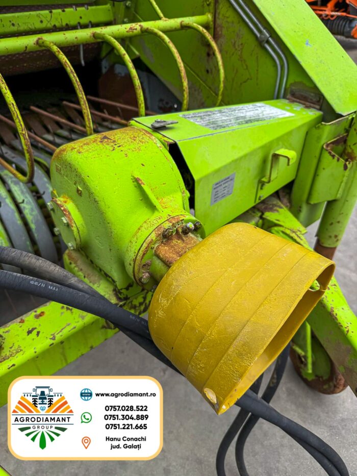 Claas ROLLANT 44 - Ață - Pick-up 1.4m - 55CP - 1985 - Presa baloți rotunzi - imagine 7