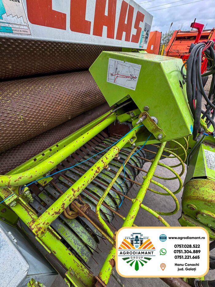 Claas ROLLANT 44 - Ață - Pick-up 1.4m - 55CP - 1985 - Presa baloți rotunzi - imagine 13